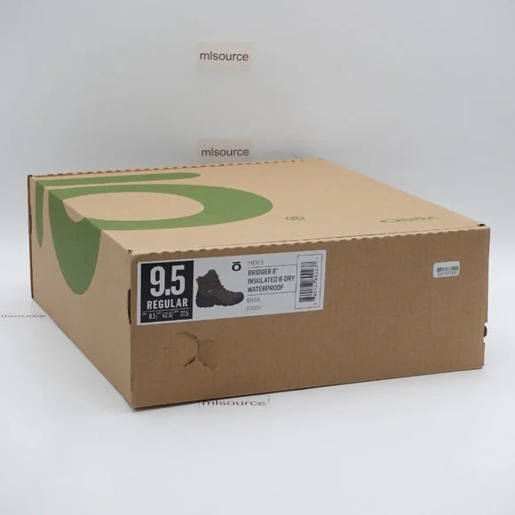 NEW Oboz Bridger 8" Insulated B-Dry Waterproof Hiking Shoes Men's 82001 - Picture 15 of 16